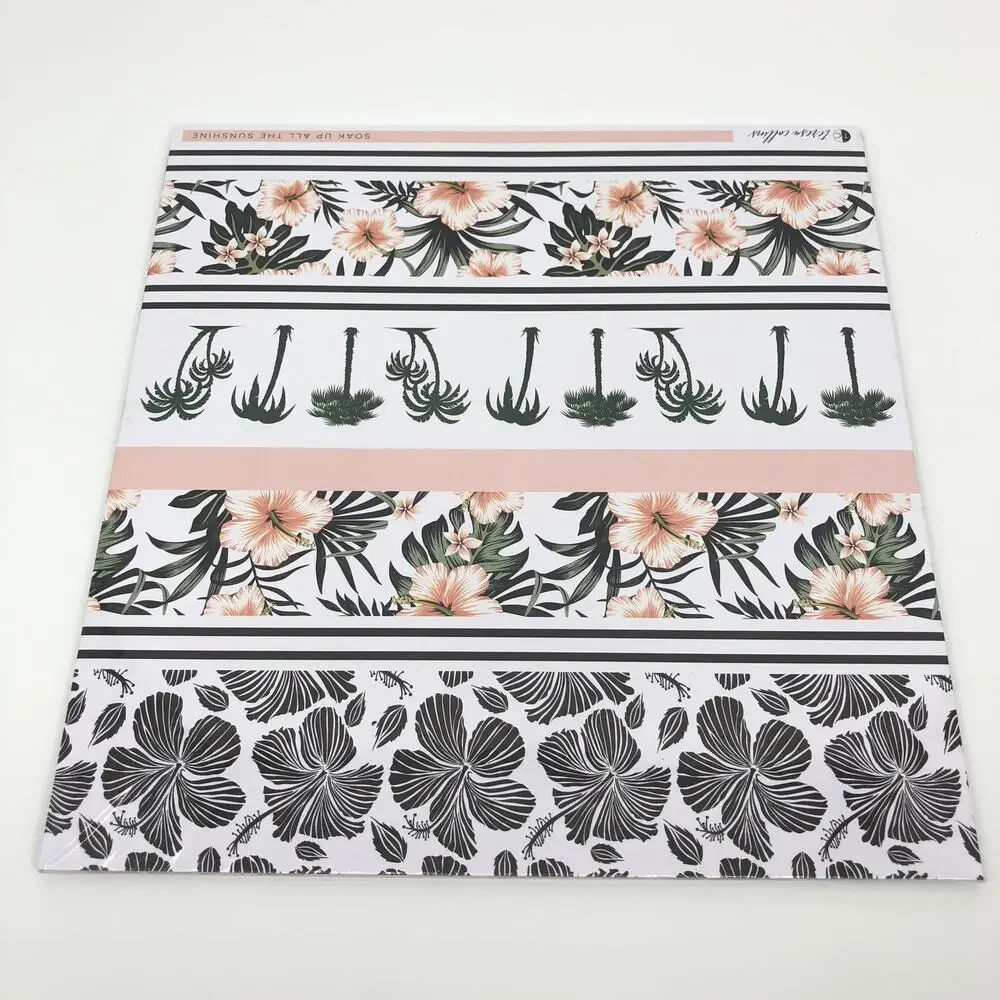 Teresa Collins Scrapbook Paper‎ Pads 12x12 Lot 4 Scrapbooking Clear Acetate